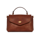 Leather handbag with removable shoulder strap | The Bridge