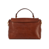 Leather handbag with removable shoulder strap | The Bridge