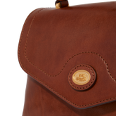 Leather handbag with removable shoulder strap | The Bridge