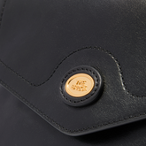 Leather handbag with removable shoulder strap | The Bridge