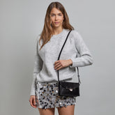 Women's Grained Leather Shopping Bag | The Bridge