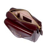 Leather Crossbody Bag with Front Pocket | The Bridge