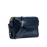 Leather Crossbody Bag with Front Pocket | The Bridge