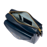 Leather Crossbody Bag with Front Pocket | The Bridge