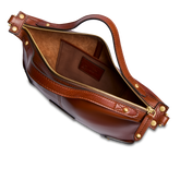 Crossbody leather bag closed with zip size M | The Bridge