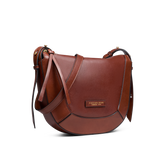 Leather crossbody bag big size | The Bridge