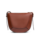 Leather crossbody bag big size | The Bridge