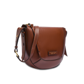 Small grained leather crossbody bag | The Bridge