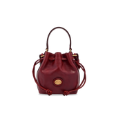 Women's Mini Leather Bucket Bag | The Bridge