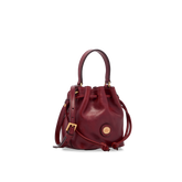 Women's Mini Leather Bucket Bag | The Bridge
