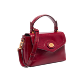 Women's Mini Leather Handbag with Strap | The Bridge
