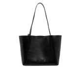 Bolso shopper de piel con pochette a juego | The Bridge