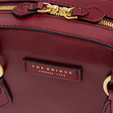 Damen-Schultertasche aus Leder | The Bridge
