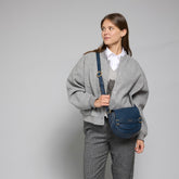 Leather crossbody bag medium size | The Bridge