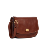 Sac bandoulière en cuir avec compartiments - Sacs à main pour femmes | The Bridge