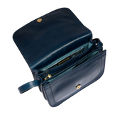 Leather crossbody bag with compartments | The Bridge