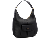 Damen-Hobo-Bag aus Leder mit Fronttasche | The Bridge