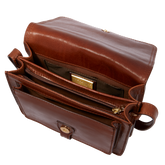 Leather crossbody bag | The Bridge