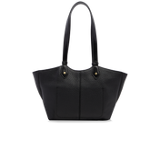 Damen-Shopper aus genarbtem Leder | The Bridge
