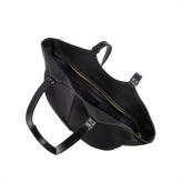 Damen-Shopper aus genarbtem Leder | The Bridge
