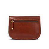 Leather shoulder bag with compartments | The Bridge