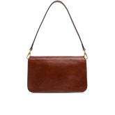 Leather shoulder bag with crossbody strap | The Bridge