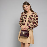 Leather women's bag with removable strap | The Bridge