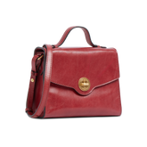 Borsa in pelle donna con tracolla removibile - Borse a mano in pelle | The Bridge
