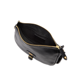 Women’s leather crossbody bag with zip closure | The Bridge