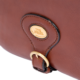 Leather crossbody bag for women with zip closure | The Bridge