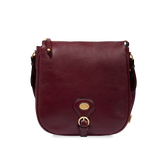 Leather crossbody bag for women with zip closure | The Bridge
