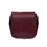 Leather crossbody bag for women with zip closure | The Bridge