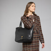 Leather shopper bag | The Bridge