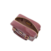 Leather bowling bag with removable shoulder strap | The Bridge