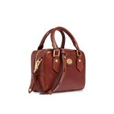 Bolso baúl en piel con correa desmontable | The Bridge