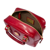 Leather satchel with removable strap | The Bridge