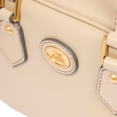 Leather satchel with removable strap | The Bridge