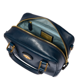 Leather satchel with removable strap | The Bridge