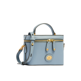 Leather bowling bag with removable shoulder strap | The Bridge