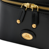 Leather bowling bag with removable shoulder strap | The Bridge