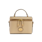 Leather bowling bag with removable shoulder strap | The Bridge