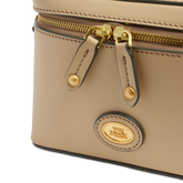 Leather bowling bag with removable shoulder strap | The Bridge