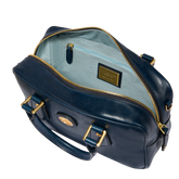 Leather satchel with removable strap | The Bridge