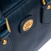 Leather satchel with removable strap | The Bridge