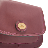 Bolso bandolera de cuero con compartimentos, tamaño pequeño | The Bridge