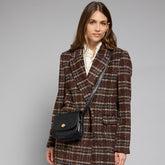 Small leather crossbody with compartments | The Bridge