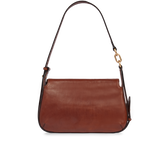 Bolso bandolera en piel con cierre y cremallera frontal | The Bridge