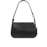 Bolso bandolera en piel con cierre y cremallera frontal | The Bridge