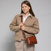 Leather crossbody bag for women | The Bridge