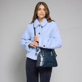 Leather handbag with removable strap | The Bridge